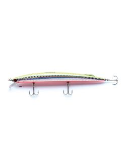 Akami Wild 190 – Señuelo Long Jerk Minnow Slow Sinking – Sistema Shaft Balancer – 3 anzuelos VMC Perma Steel – Ideal para barracuda y depredadores marinos