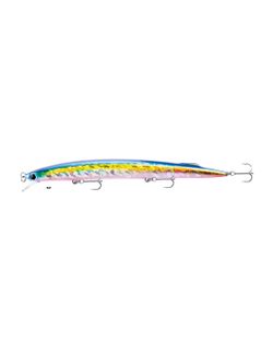 Akami Wild 190 – Señuelo Long Jerk Minnow Slow Sinking – Sistema Shaft Balancer – 3 anzuelos VMC Perma Steel – Ideal para barracuda y depredadores marinos