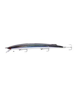 Akami Wild 190 – Señuelo Long Jerk Minnow Slow Sinking – Sistema Shaft Balancer – 3 anzuelos VMC Perma Steel – Ideal para barracuda y depredadores marinos