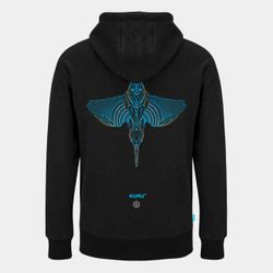 Sudadera Kumu Take Flight con ilustración de martín pescador y serigrafía a 4 tintas – 320 g