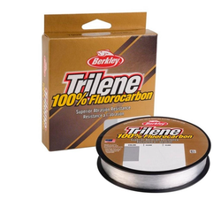 Línea de fluorocarbono Berkley Trilene 100% – 150 m – Invisible bajo el agua y extra resistente a la abrasión