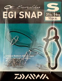 Mosquetón inoxidable Emeraldas EGI Snap – Cambio rápido de jibioneras – Acción de nado mejorada