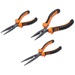 Savage Gear MP Split Ring & Cut Pliers – Alicates multifunción de acero al carbono con recubrimiento PTFE – 5”, 7” y 9”