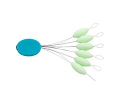Perlas flotantes ovaladas Akami New Blister Float Oval – Alta flotabilidad y medida de competición (6 uds)