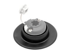 Base de sujeción Iberux NEXUS 0000 Adherix – Anclaje redondo para sistema Nexus en kayak o pato (placa sin taladro, Ø 12,5 cm)