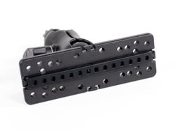 Soporte de sonda Iberux NEXUS 2111 Rectangle M – Doble rótula 360°, para pantallas ≥ 7" (kayak/pato)