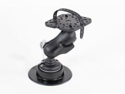Soporte para sonda Iberux Nexus 2112 Squadre M – Doble rótula 360° para kayak y pato (pantallas < 7")