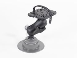 Soporte para sonda Iberux Nexus 2112 Squadre M – Doble rótula 360° para kayak y pato (pantallas < 7")