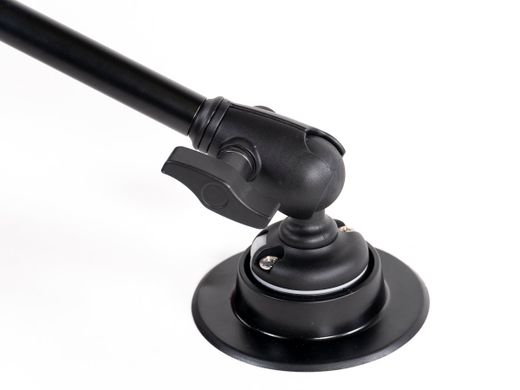 Soporte de sonda Iberux NEXUS 2121 Rectangle L – Doble rótula 360° + brazo extensor intercambiable (kayak/pato, pantallas ≥ 7")