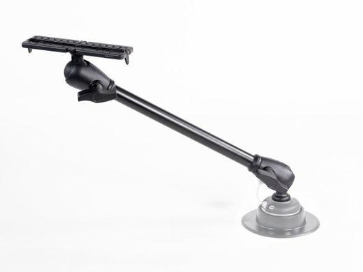 Soporte de sonda Iberux NEXUS 2121 Rectangle L – Doble rótula 360° + brazo extensor intercambiable (kayak/pato, pantallas ≥ 7")