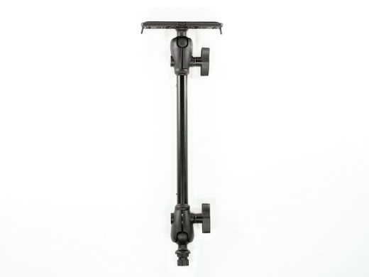 Soporte de sonda Iberux NEXUS 2121 Rectangle L – Doble rótula 360° + brazo extensor intercambiable (kayak/pato, pantallas ≥ 7")