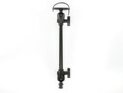 Soporte Iberux Nexus 2122 Squadre L para sonda – Brazo largo doble bola 360º, compatible Garmin, Lowrance y más