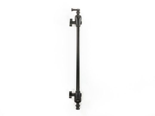 Soporte articulado Iberux NEXUS 2133 Joker XL – Brazo 60 cm, doble rótula 360°, rosca estándar para GoPro o transductor (kayak/pato)