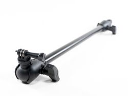 Soporte articulado Iberux NEXUS 2133 Joker XL – Brazo 60 cm, doble rótula 360°, rosca estándar para GoPro o transductor (kayak/pato)