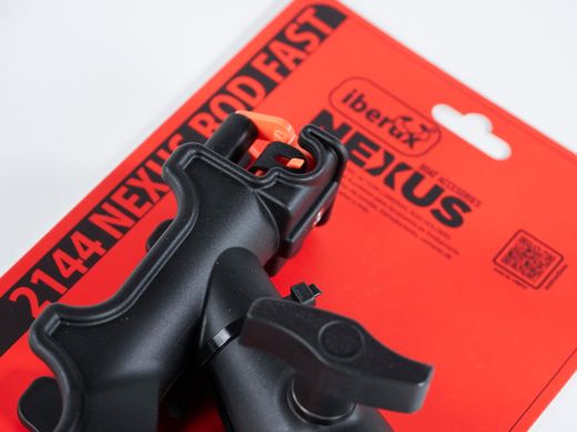 Cañero Iberux Nexus Rod Fast para pato y kayak – Ajuste 360°, montaje rápido, compatible spinning y casting