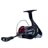 Carrete spinning Daiwa Ninja LT 2023 con diseño Airdrive, freno ATD, 4+1 rodamientos, Air Rotor y bobina de aluminio