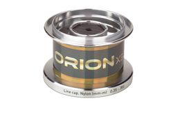 Carrete Akami Orion XSC – Surfcasting de competición – Cuerpo de carbono ultraligero – Freno 20 kg – 10+1 rodamientos sellados – 2 bobinas de aluminio anodizado