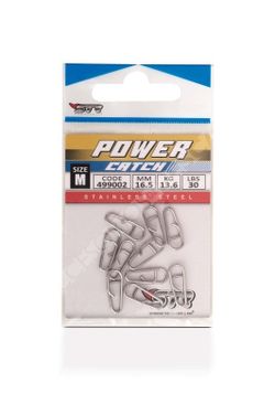 Conector STR Power Catch – Acero inoxidable japonés – Alta resistencia y montaje rápido para spinning