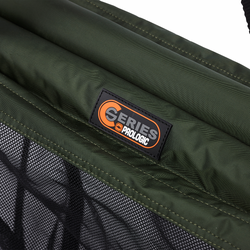 Prologic C-Series Retainer & Weigh Sling – Retenedor flotante y eslinga de pesaje 2 en 1 – Malla oscura fish-friendly y secado rápido