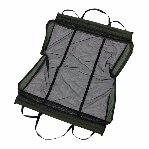 Prologic C-Series Retainer & Weigh Sling – Retenedor flotante y eslinga de pesaje 2 en 1 – Malla oscura fish-friendly y secado rápido