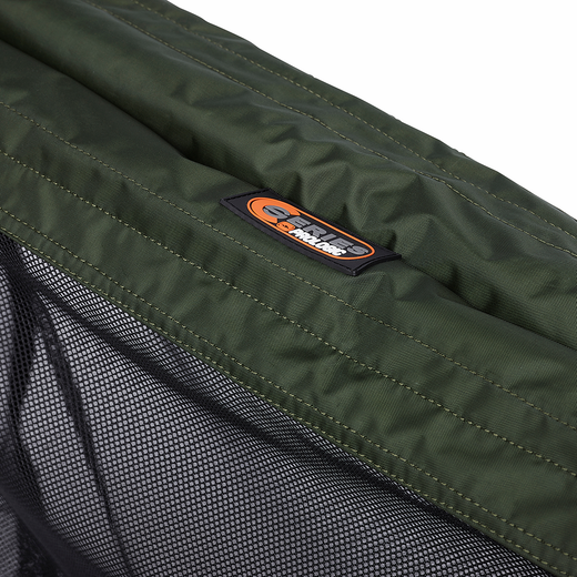 Prologic C-Series Retainer & Weigh Sling – Retenedor flotante y eslinga de pesaje 2 en 1 – Malla oscura fish-friendly y secado rápido