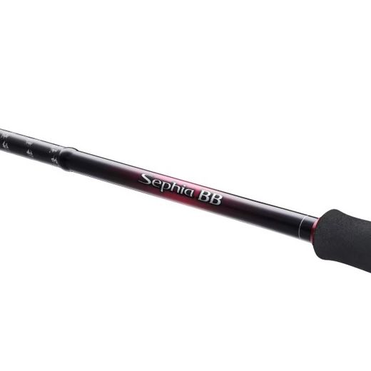Caña Shimano Sephia BB Spinning 2,51 m (8'3") – Carbono Hi-Power X – Fuji Alconite K – Especial EGI para calamar