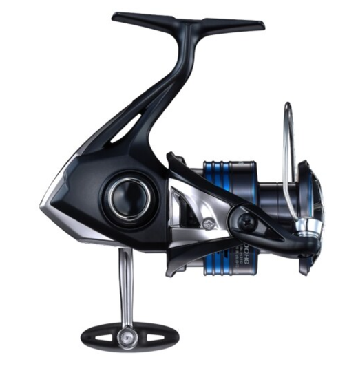 Carrete Shimano Nexave – Cuerpo G-Free – 3 rodamientos inoxidables – Bobina AR-C para monofilamento y trenzado