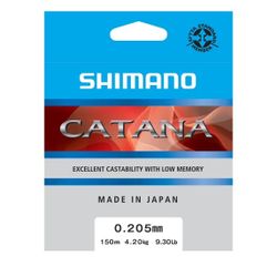 Shimano Catana Spinning 150 m 0.205 mm 4.2 kg Grey – Monofilamento japonés resistente y suave