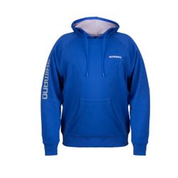 Sudadera Shimano Wear Pull Over Hoodie Blue – Algodón y poliéster – Cálida y cómoda para pesca