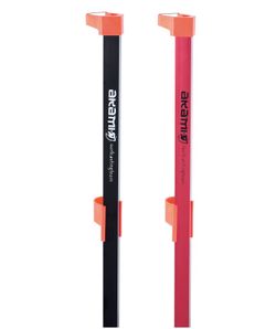 Soporte de aluminio anodizado Akami SCT Extra 160 cm con horquilla fluorescente regulable