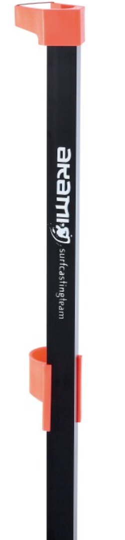 Soporte de aluminio anodizado Akami SCT Extra 160 cm con horquilla fluorescente regulable