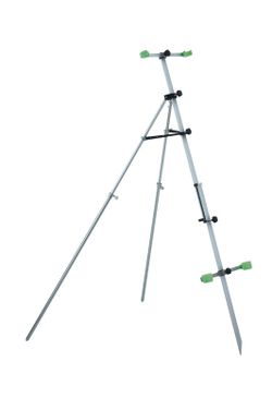 Trípode Akami Surf AKTS180S de aluminio ultraligero – Altura regulable – Con anclaje para cubo y horquillas fluorescentes